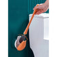 Brosse de Toilette en Silicone avec Manche Long| ScrubHero™ - Rangement Révolution